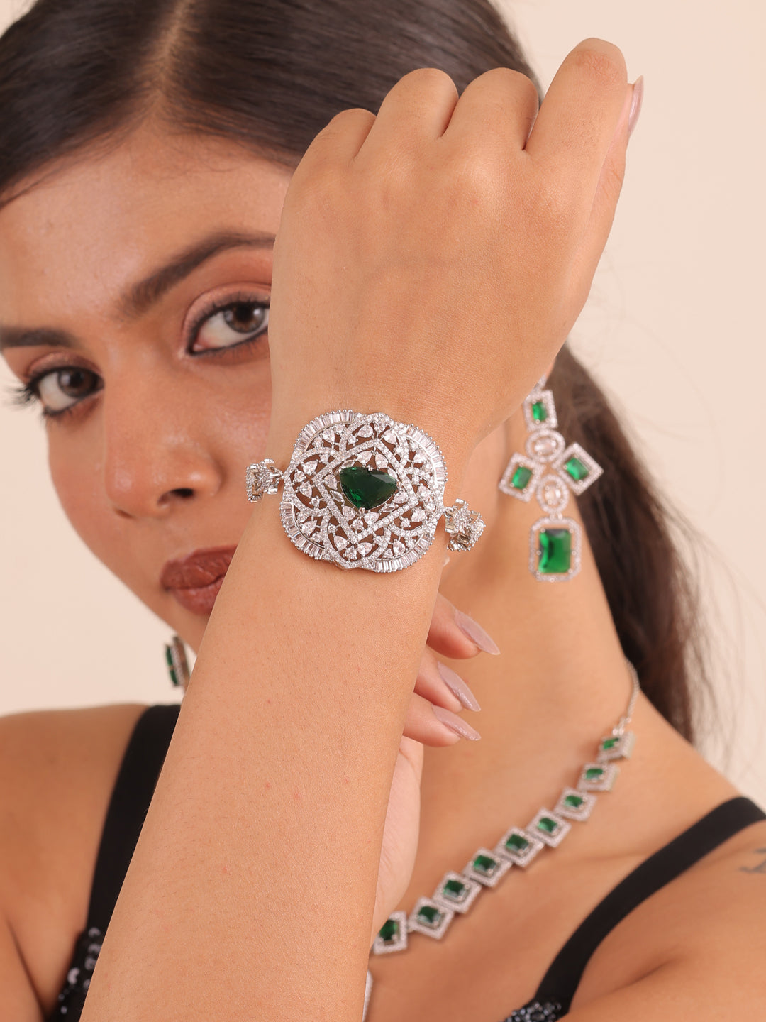 Emerald Glow AD Bracelet