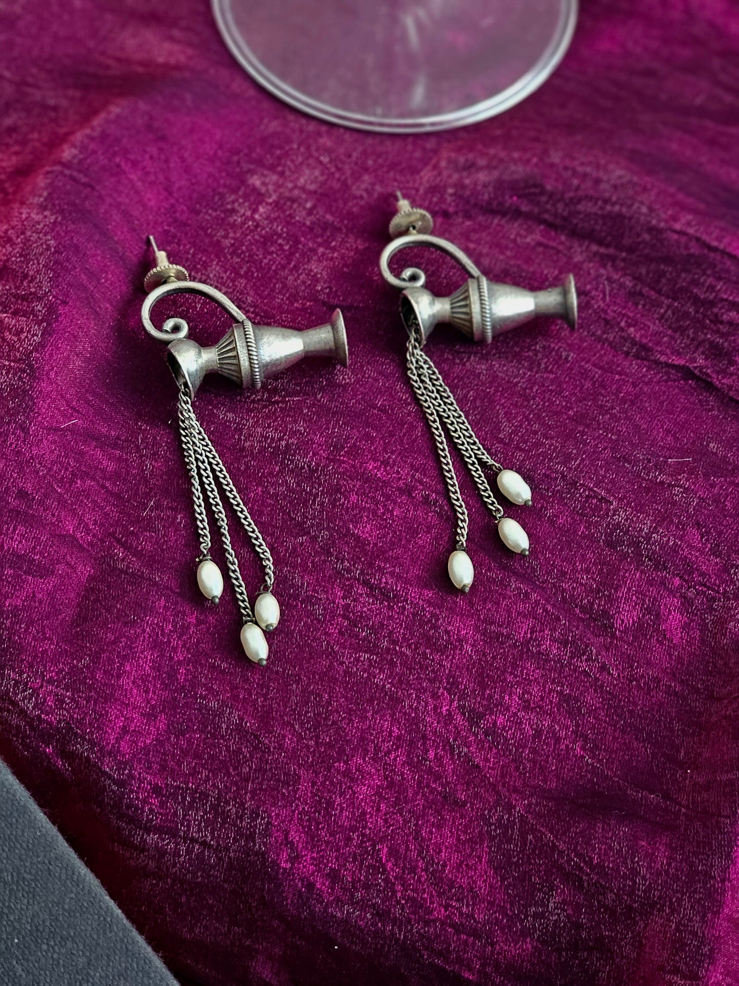 Vintage Surahi Drop Earrings