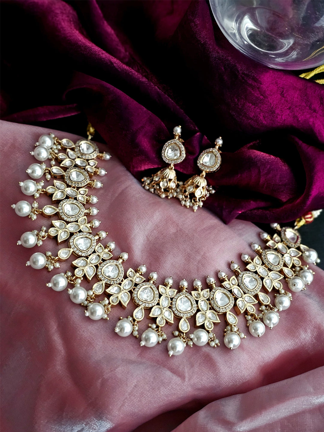 Ishita Enchanting Moonlit Elegance Necklace Set