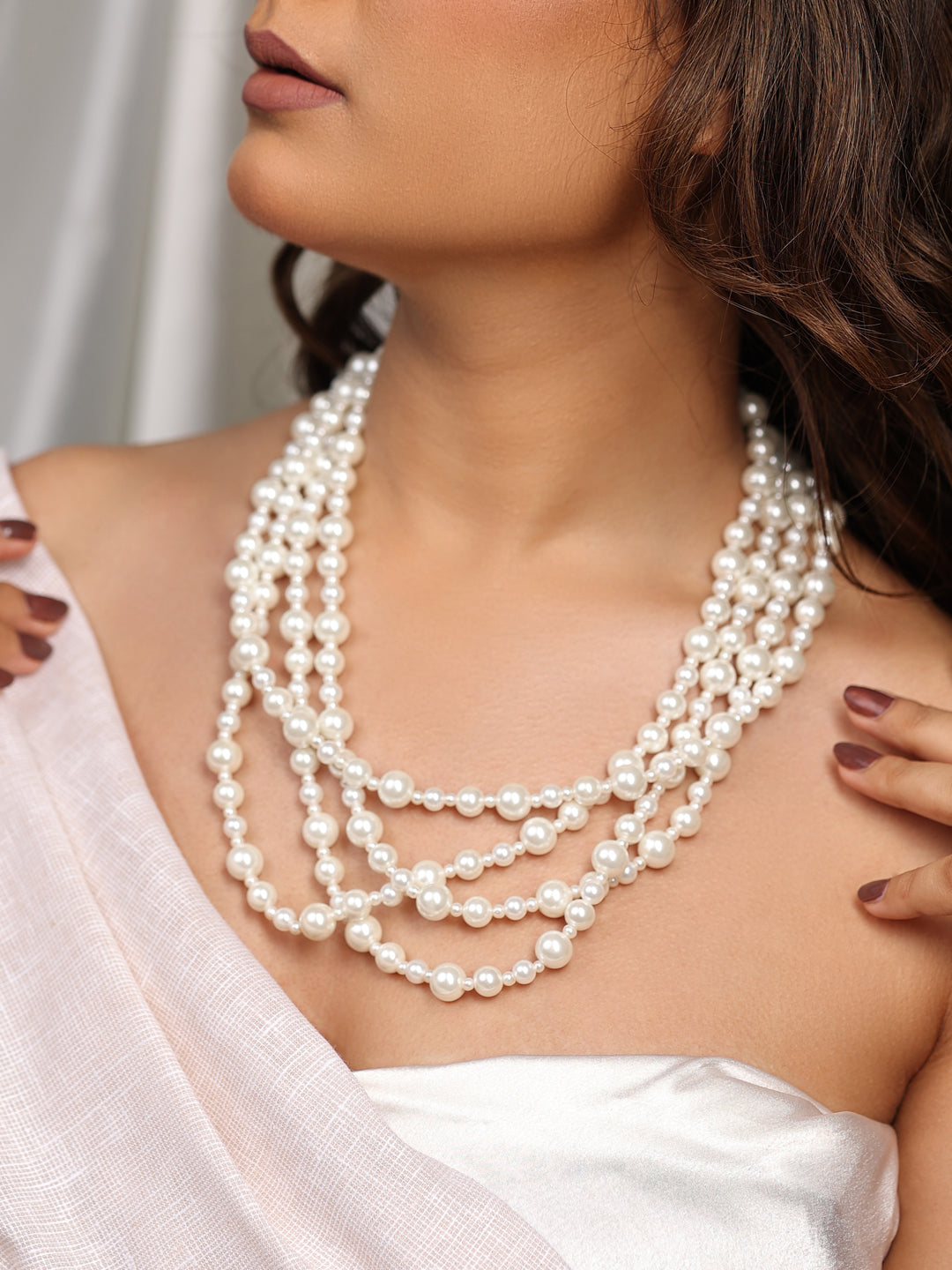 Jubilee Cascade Pearl Necklace