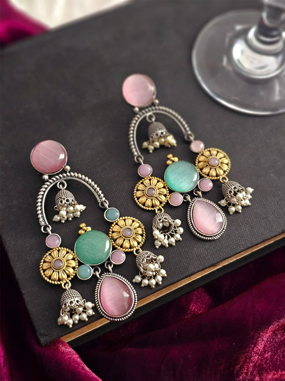 Anika Monalisa Graceful Elegance Long Earrings