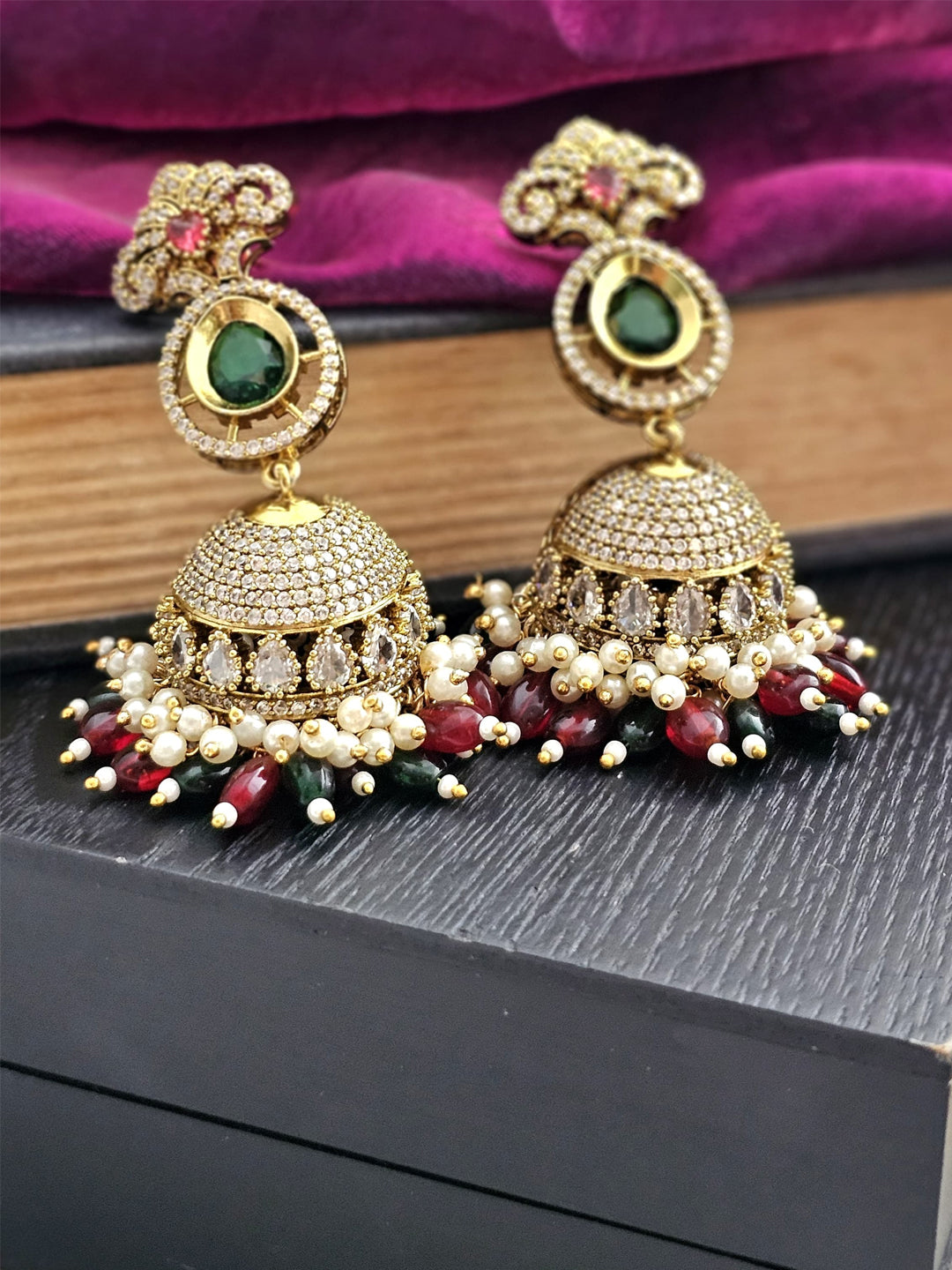Radiant Harmony Jhumka