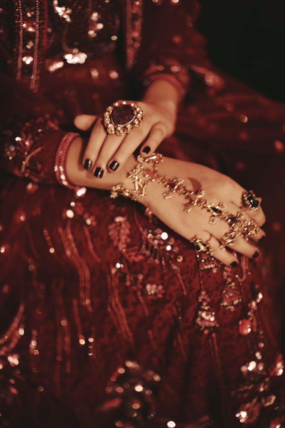 Mystic Carved Stone Ring