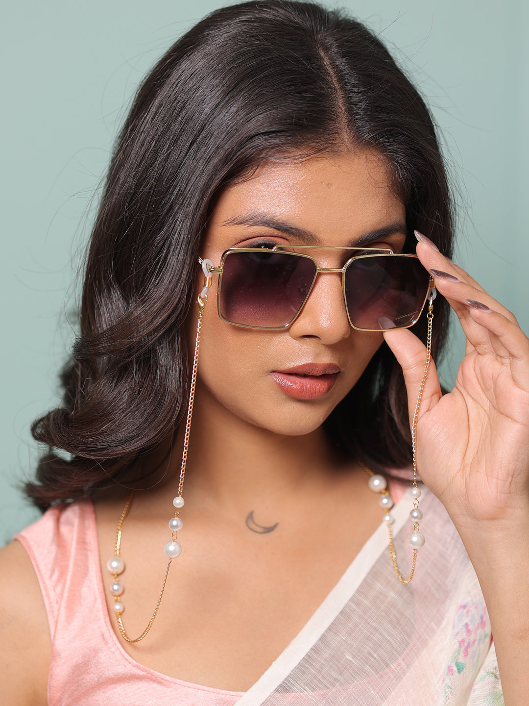 Opaline Haze Pearl Shade Sling