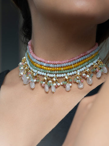 Pastel Symphony Choker Set