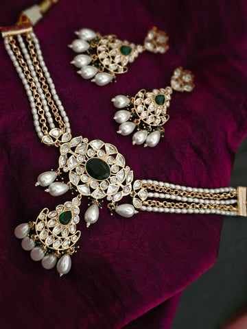 Anvika Verdant Splendor Timeless Glow Jewelry Set
