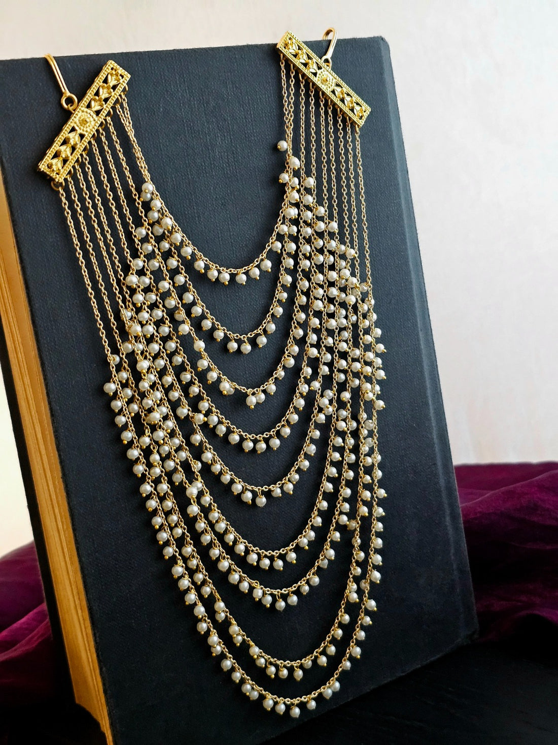 The Heirloom Pearl Hair Accessory
