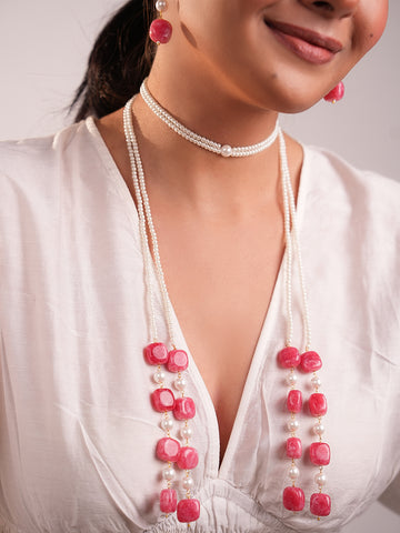 The White Mist Necklace Set