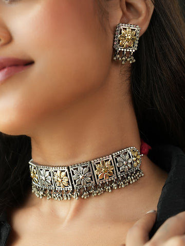 The Square Allure Necklace Set