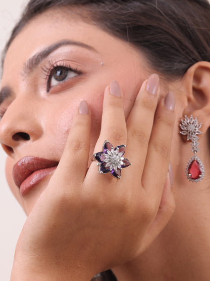 Floral Spark AD Ring