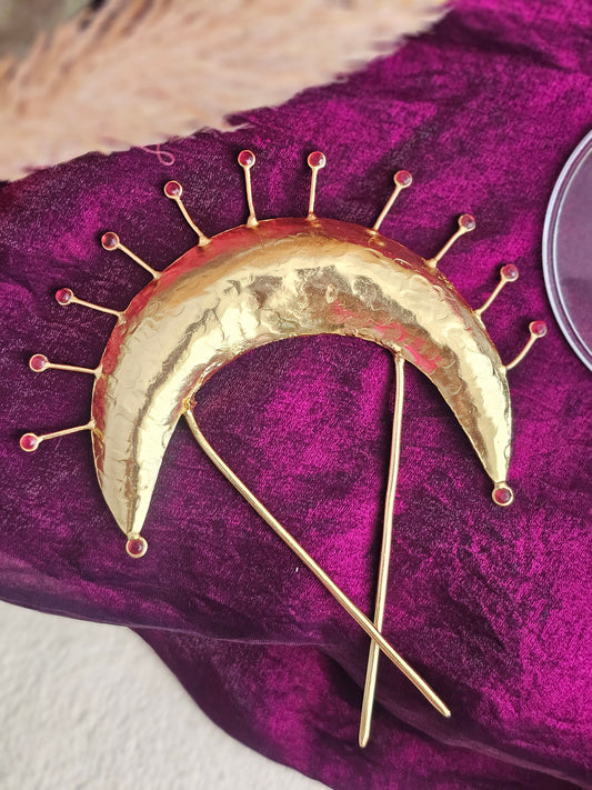 Golden Chandra Hair Pin