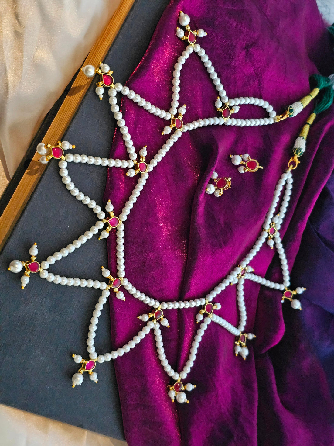 The Elysian Pearl Necklace Set