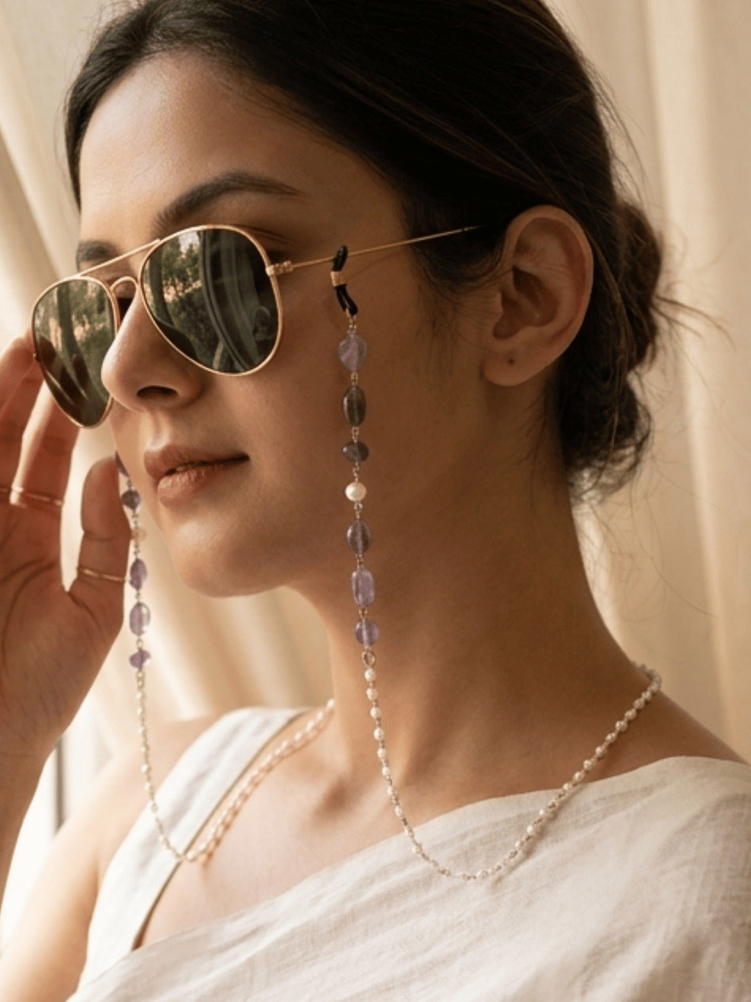 Lavender Pearl Symphony Shade Sling