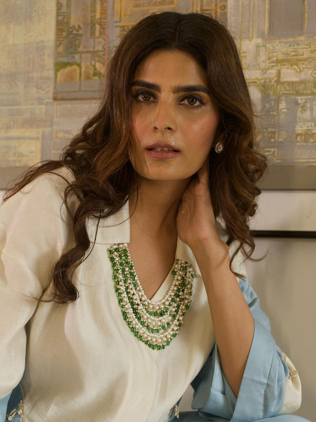 Liora Pearls & Quartz Neecklace