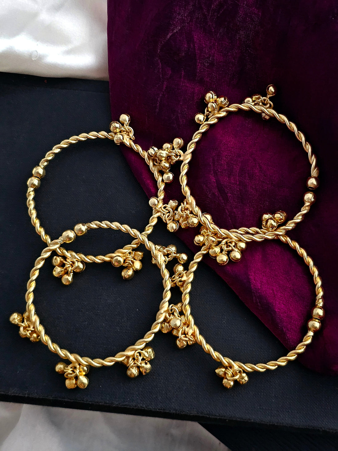 Twirl Charm Ghunghroo Bangles