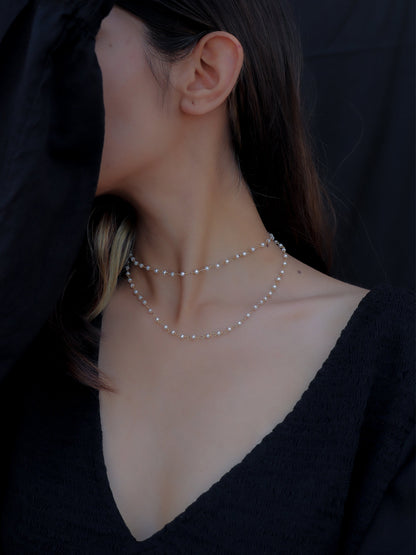 Aira Seed Pearl Choker Set