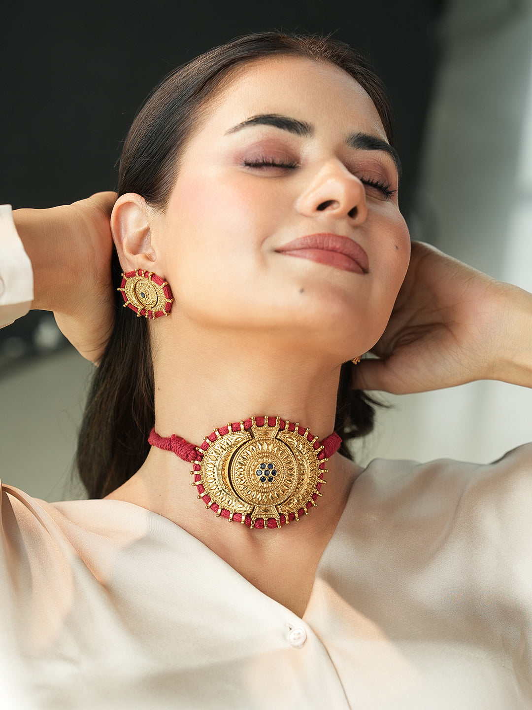 Virasa Temple Choker Set