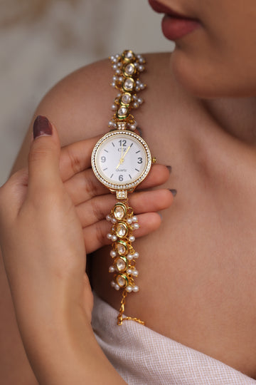 Regalith Eternal Charm Pachi Kundan Watch