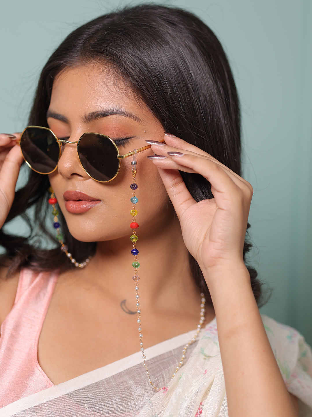 Pristal Mystic Multi-Stone Vibrant Shade Sling