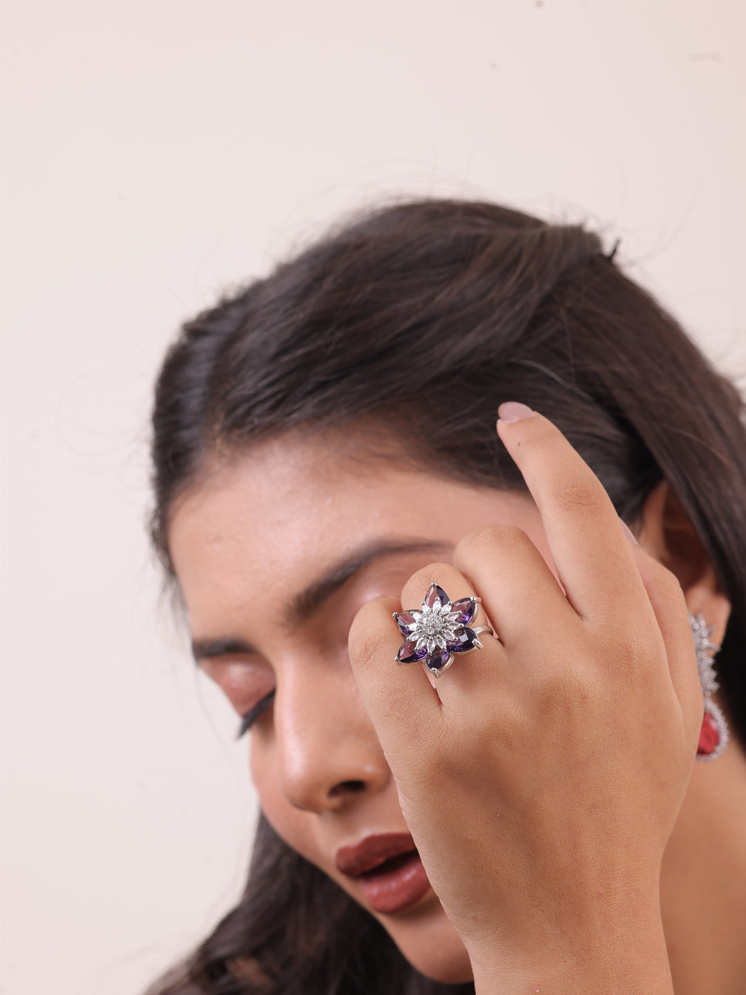 Floral Spark AD Ring