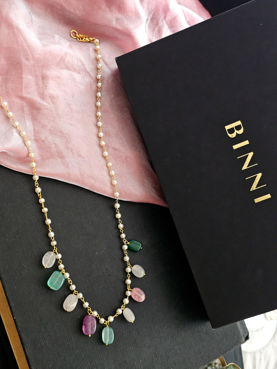 Prism Light Quartz Necklace