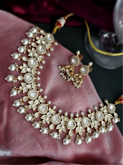 Ishita Enchanting Moonlit Elegance Necklace Set