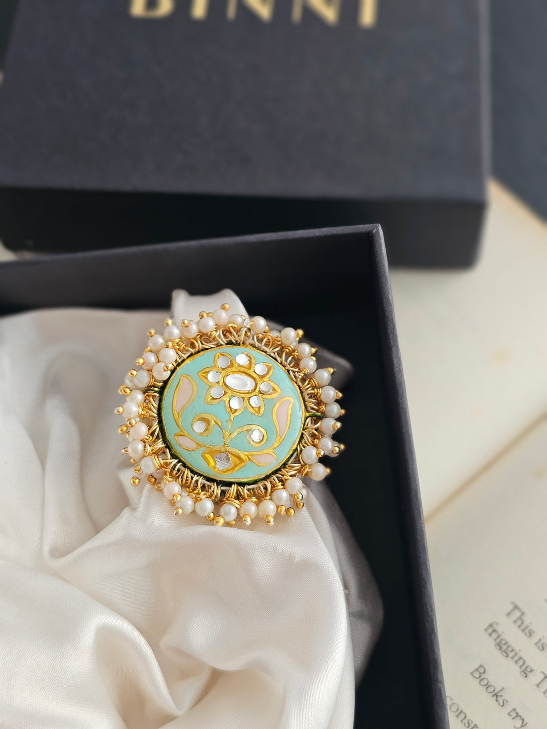 Pearled Embrace Ring