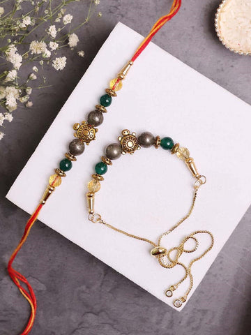 Turtle Money Magnet Rakhi