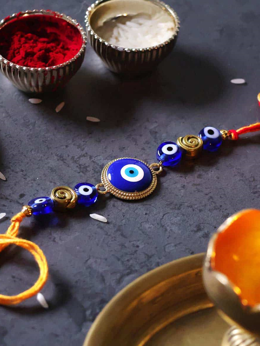 Spyrel Charm Evil Eye Rakhi