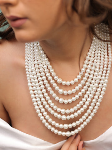 Verona Luminous Pearl Serenade And Harmony Necklace