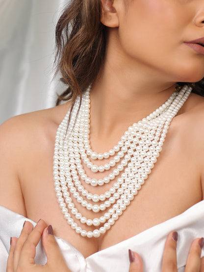 Verona Luminous Pearl Serenade And Harmony Necklace
