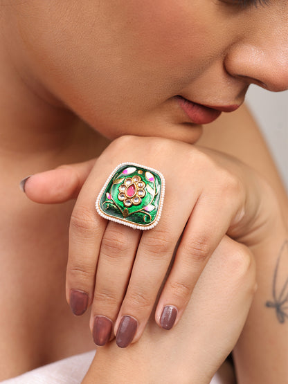 Emerald Echo Ring