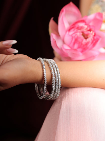 Aurielle Enchanting Graceful Bangles of Timeless Charm