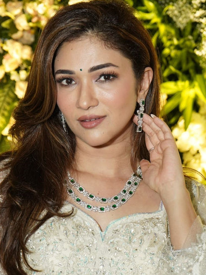 Viridian Charm Necklace Set