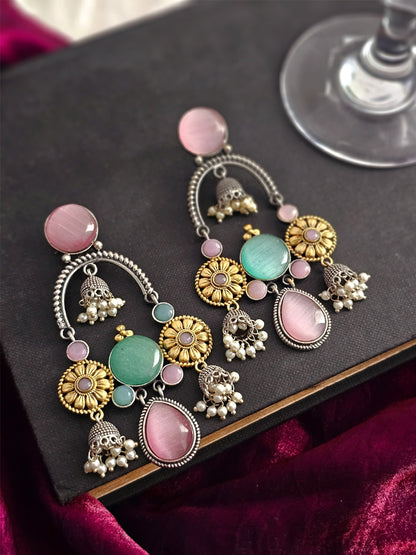 Anika Monalisa Graceful Elegance Long Earrings
