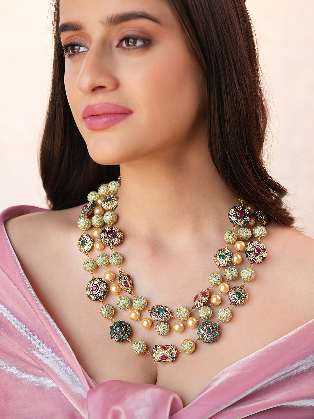 Azura Quartz Stone Necklace