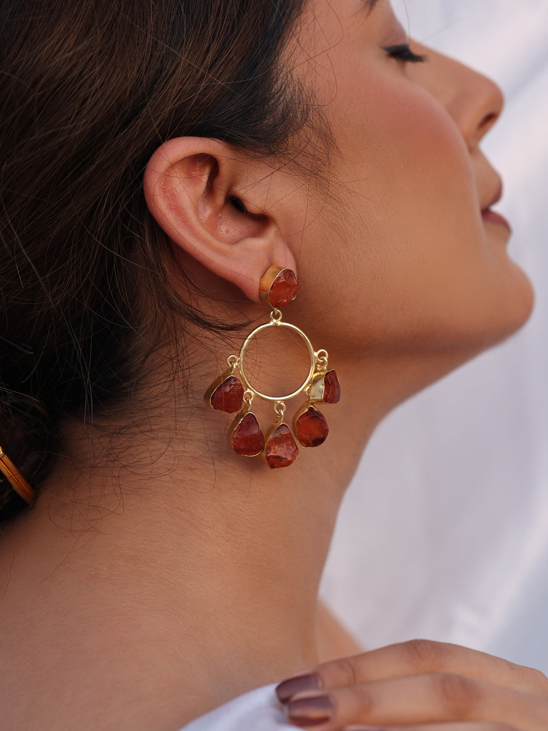 Noir Luxe Dangle Earrings