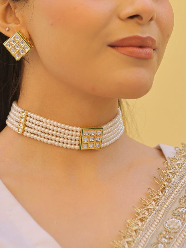 MoonMist Choker Necklace Set