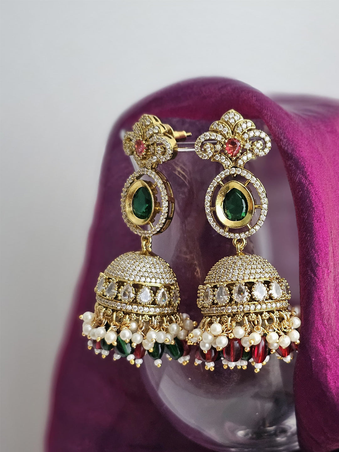Radiant Harmony Jhumka