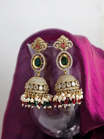 Radiant Harmony Jhumka