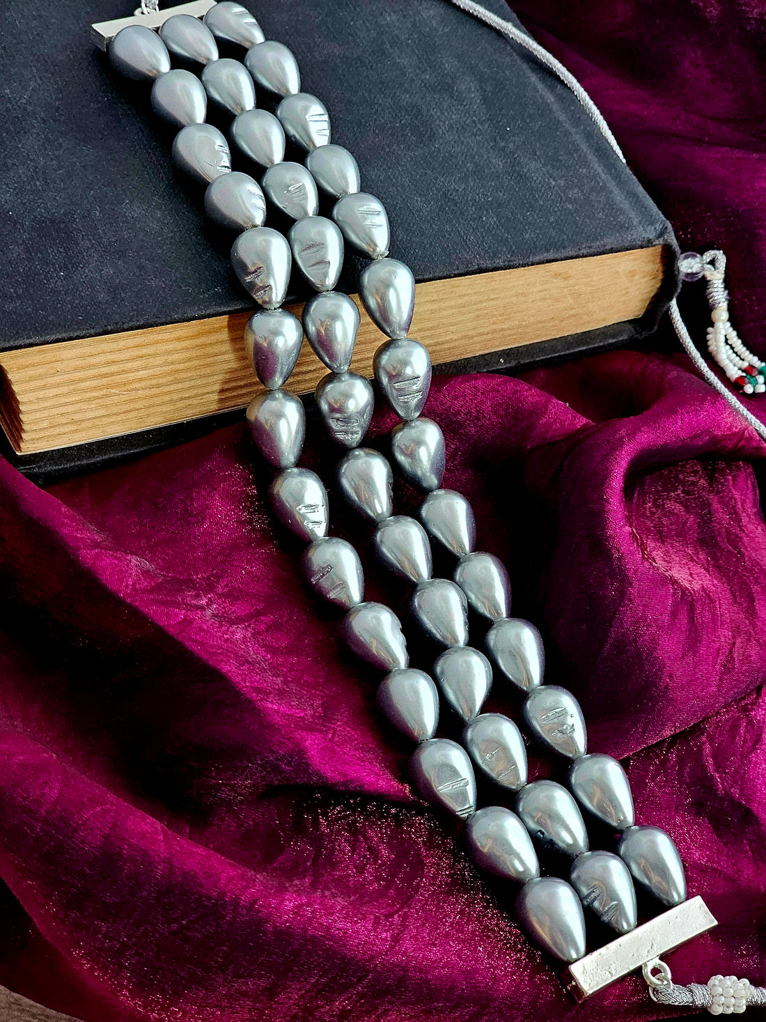 Dewdrop Elegance Pearl Choker