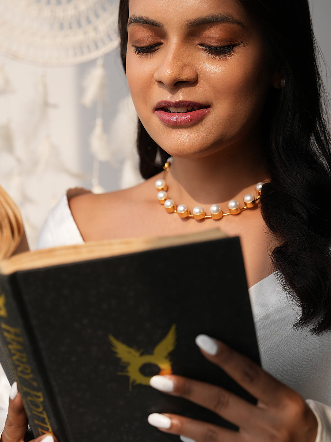 Levana Timeless Classic Pearl Necklace Set