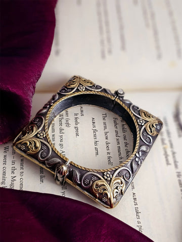 Tanya Twilight Elegance Dual-Tone Bangle