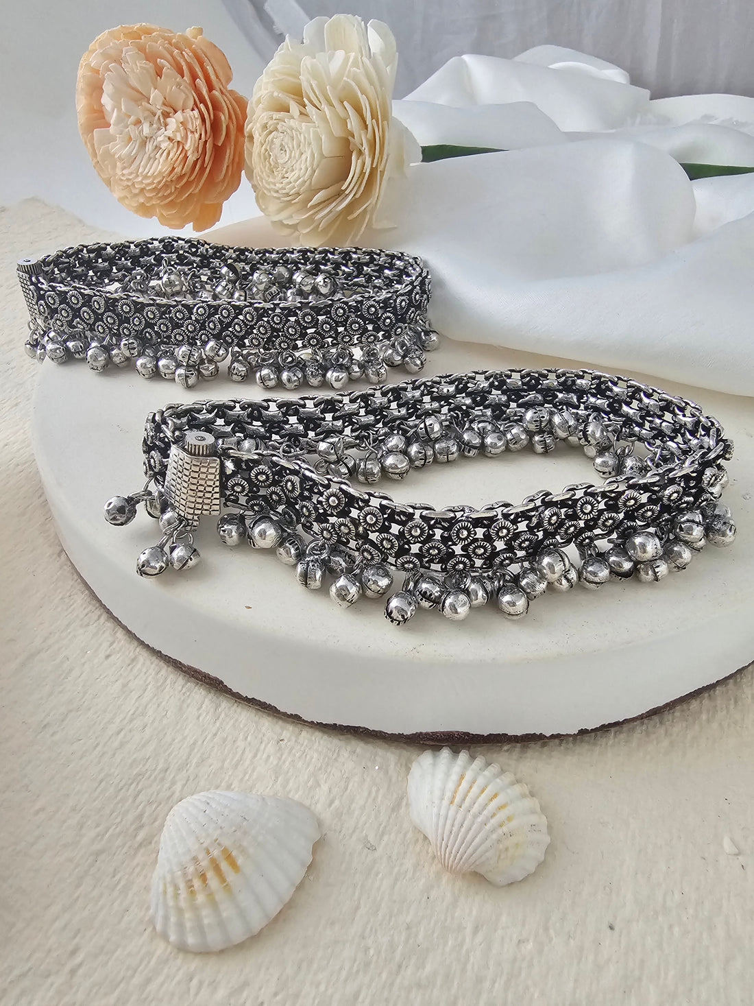 Tara Antique Anklet