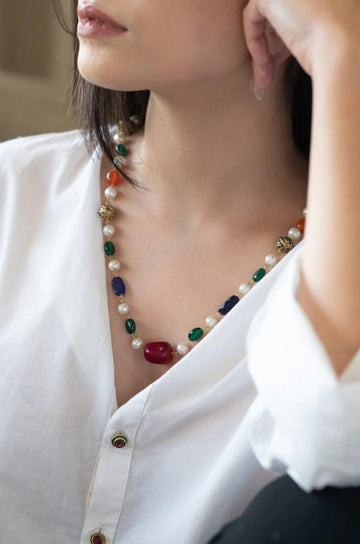 Lustrous Pearl Necklace