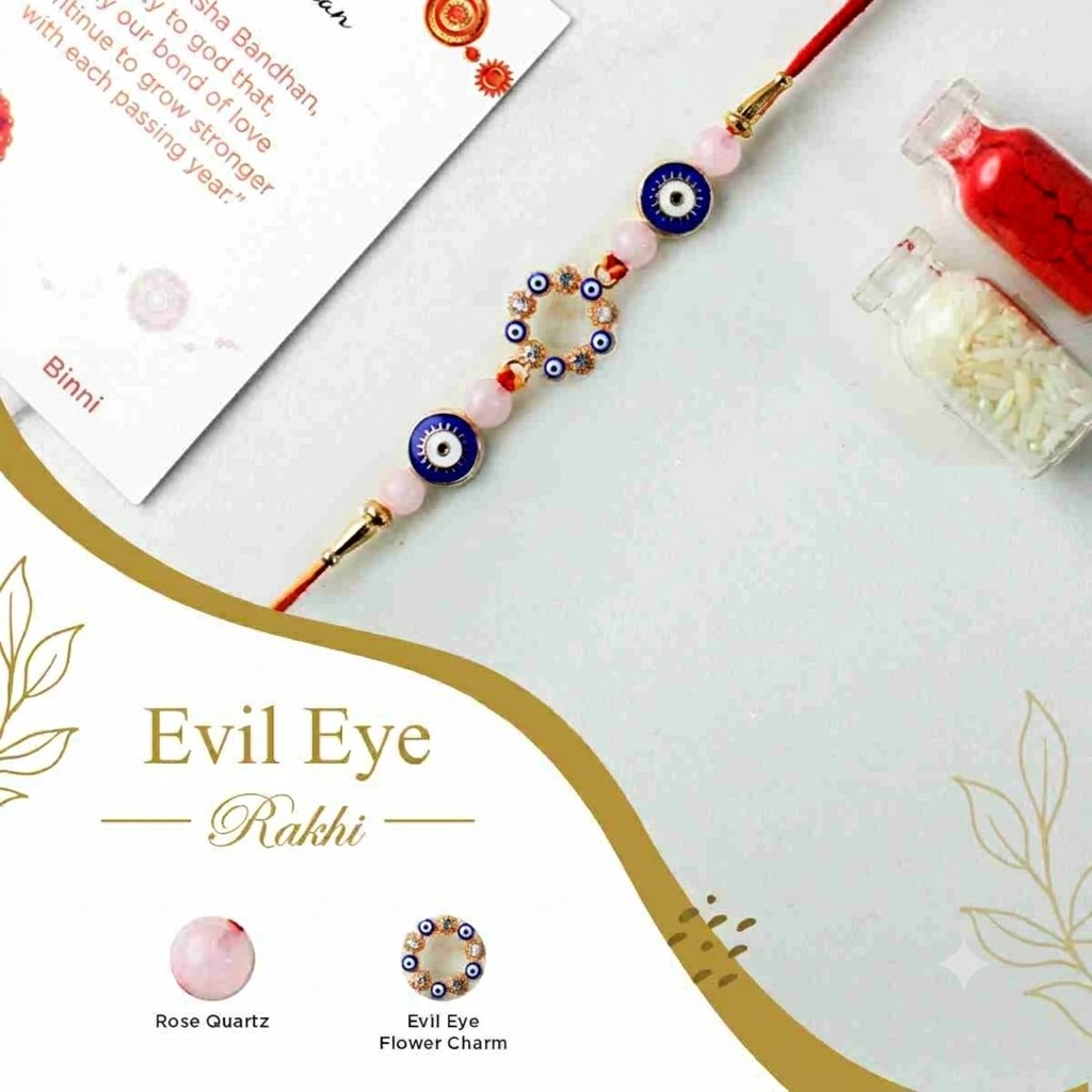 Evil Eye with Love Rakhi