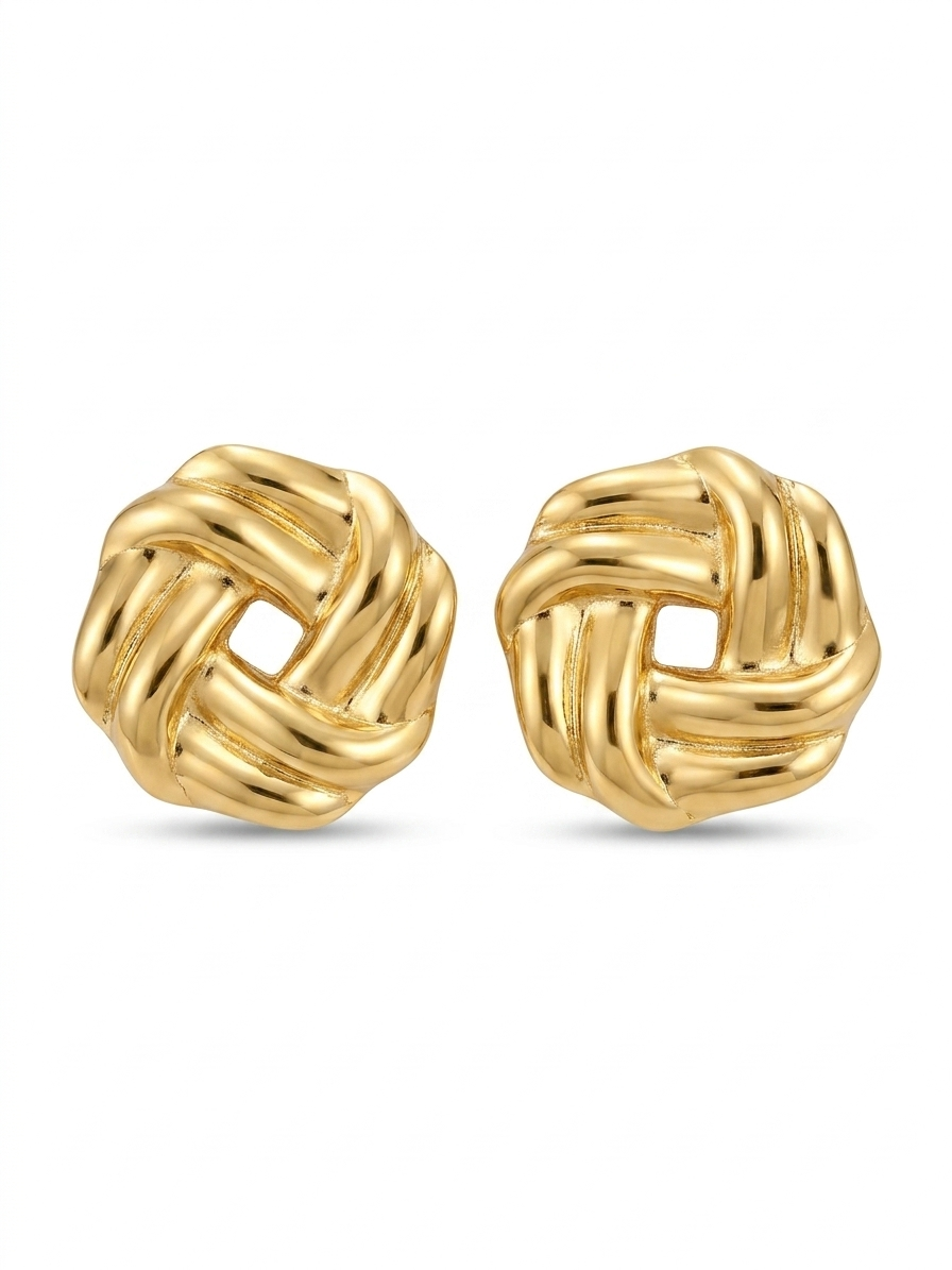 Sienna Round Earrings