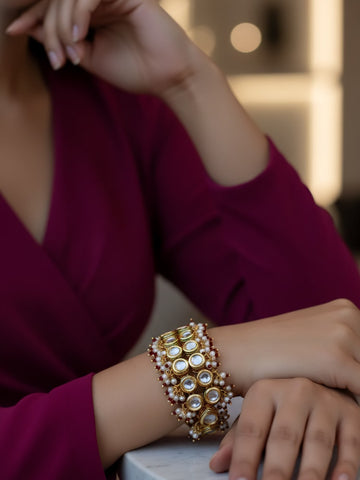 Majestic Regal Kundan Bracelet