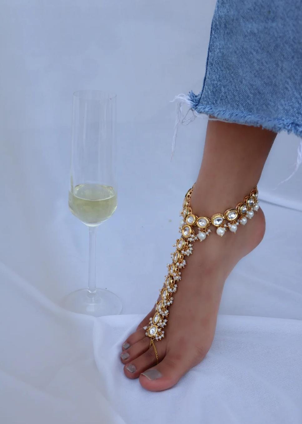 Meghna Radiance of Grace Anklet