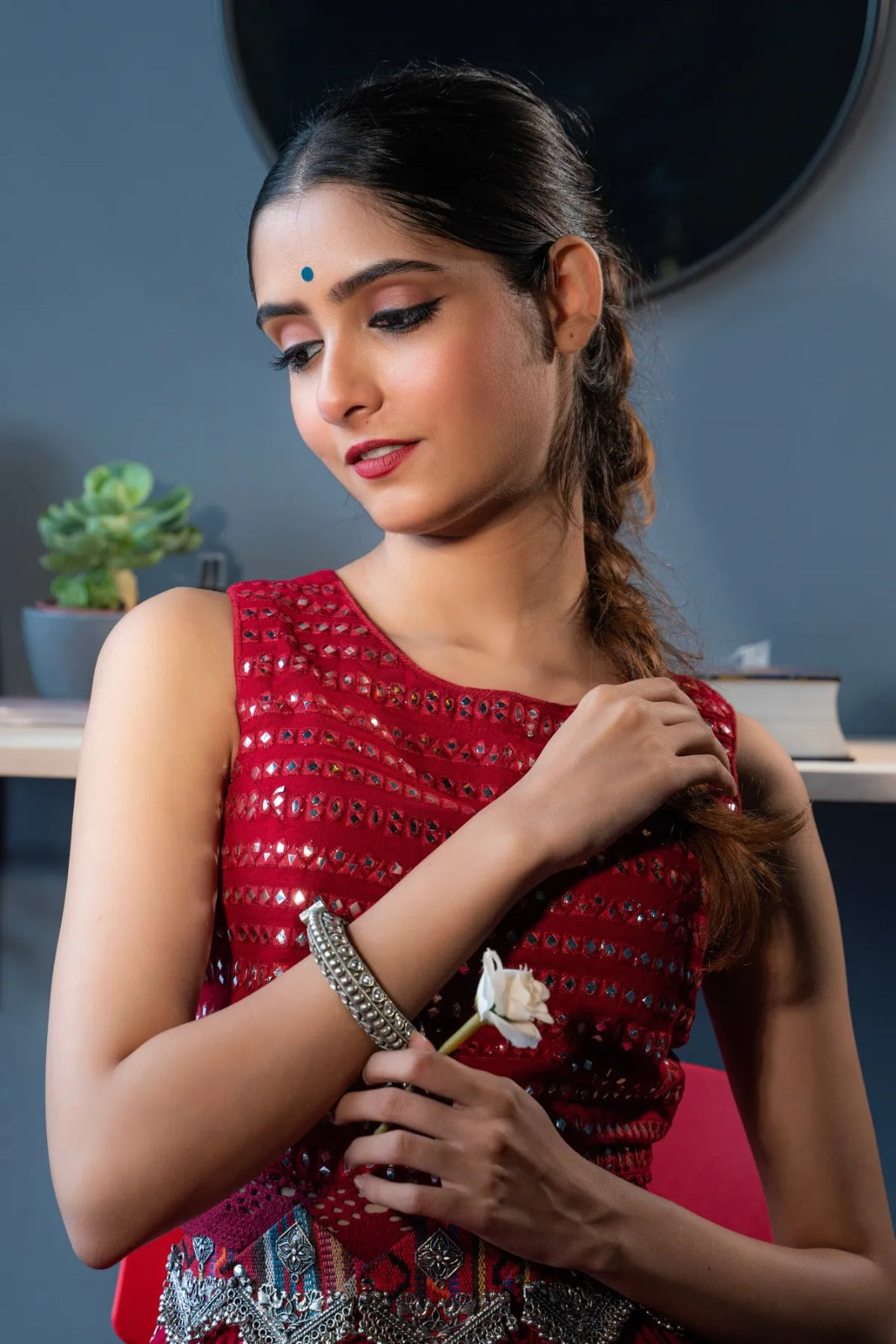 Meera Lunar Glow Moonstone Grace Kada